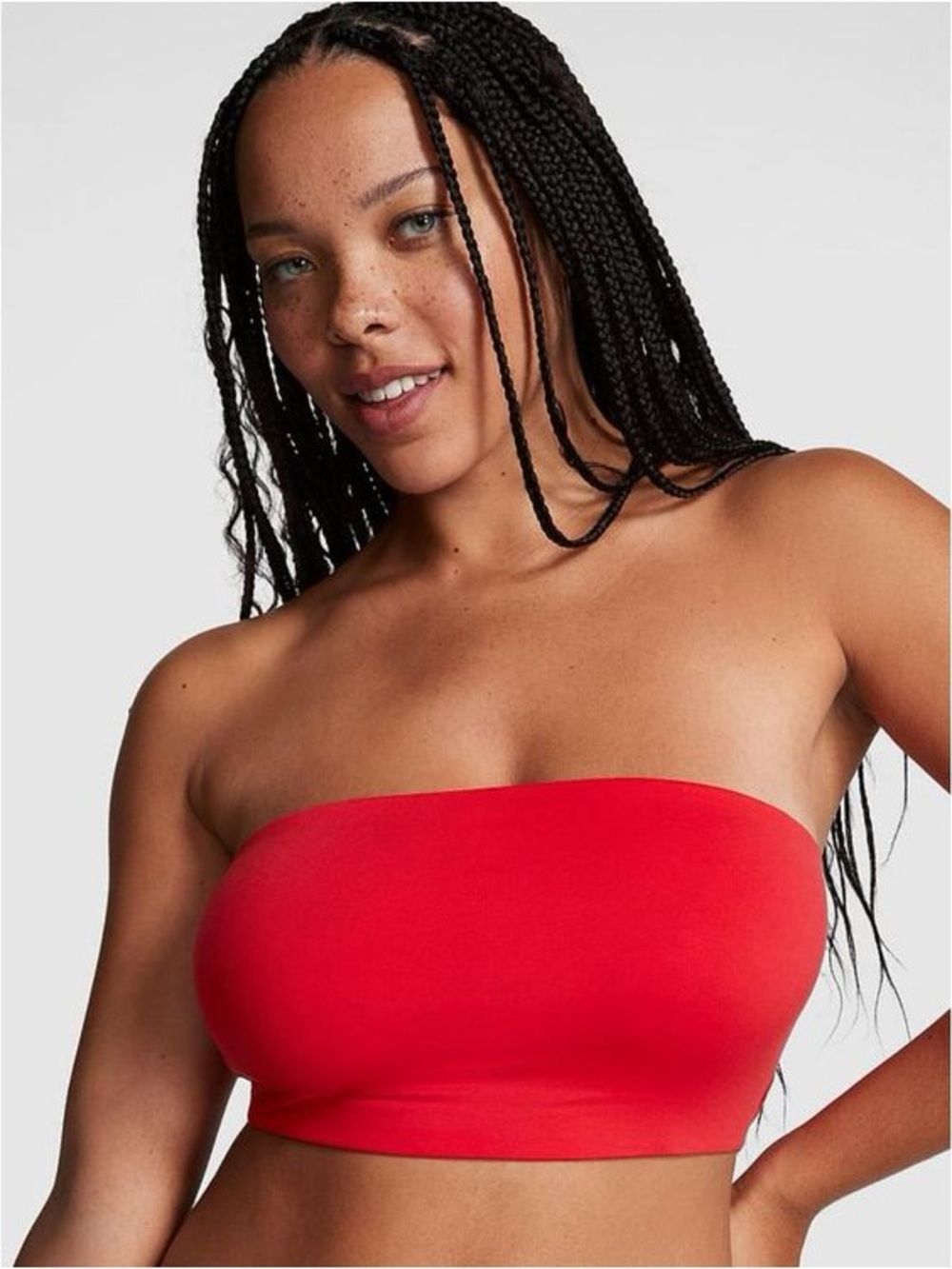 Pink Victoria Secret Strapless Bandeau Top